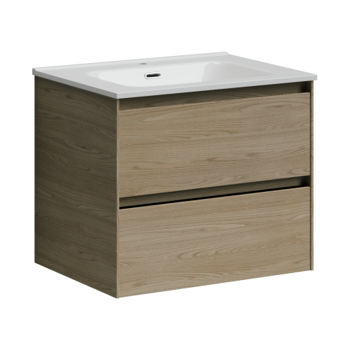 Тумба под раковину Sancos Cento CN60KE 59х45х50 подвесная цвет карпатская ель