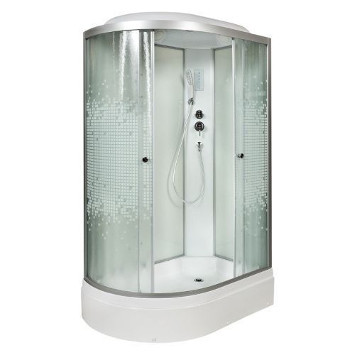 Душевая кабина AvaCan L720REL 120х80 асимметричная с крышей ориентация правая