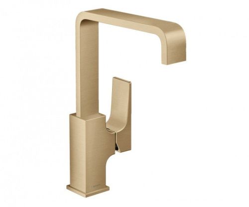 Смеситель Hansgrohe 32511140 на раковину бронза