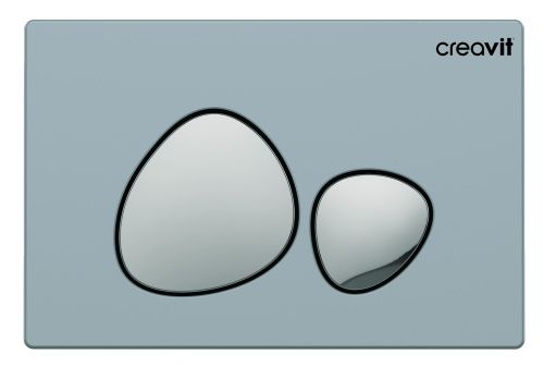 Клавиша смыва механическая Creavit GP7003.00 цвет хром матовый