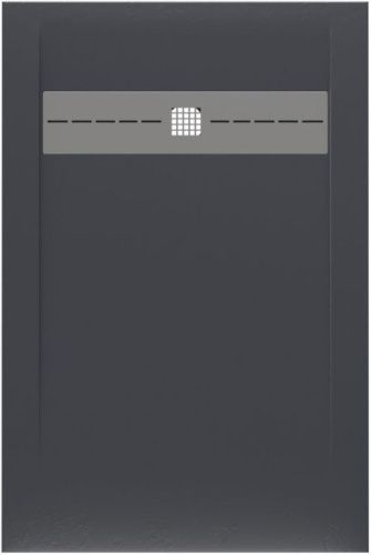 Душевой поддон Allen Brau Infinity 8.21002-AM 120х80 искусственный камень черный без каркаса