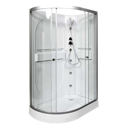 Душевая кабина AvaCan L602RNGM 120х80 асимметричная без крыши ориентация правая