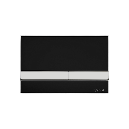 Клавиша смыва механическая Vitra Select 740-1101 цвет черный глянцевый