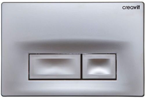 Клавиша смыва механическая Creavit GP3003.00 цвет хром матовый