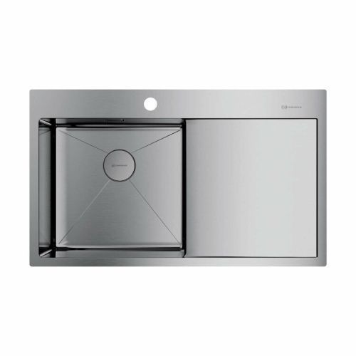Кухонная мойка Omoikiri Akisame 4993760 86х51 цвет нержавеющая сталь