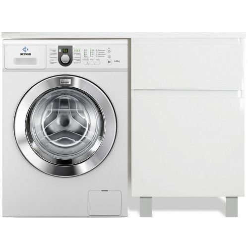 Тумба с раковиной Эстет Dallas Luxe 110 ФР-00001966 45х48х86 напольная цвет белый