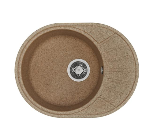 Кухонная мойка Aquaton Чезана 1A711232CS270 57х44 цвет коричневый