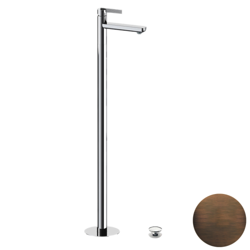 Смеситель для раковины Daniel Club ANC688OIL напольный бронза масляная