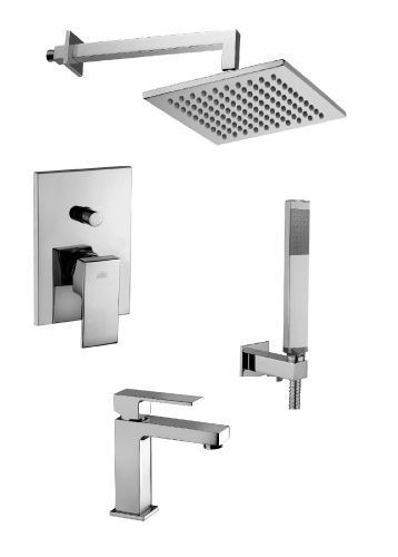 Душевая система Paffoni Elle KITEL015CR071KING встраиваемая в стену