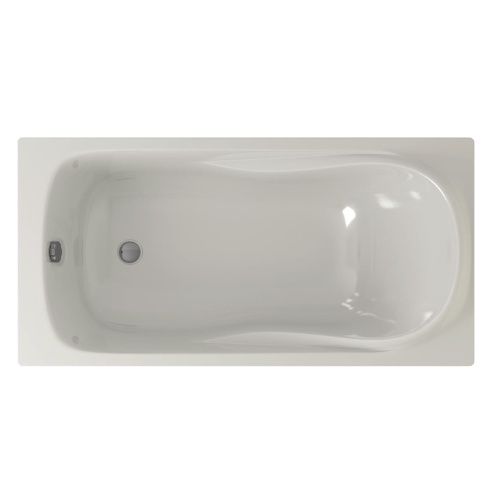 Ванна акриловая Aquanika Optima A1017075006 170х75 пристенная прямоугольная без каркаса