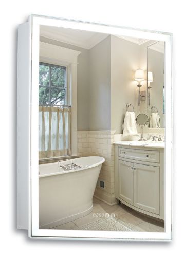 Зеркало-шкаф Azario Киото LED-00002356 54х15х75 подвесной цвет белый