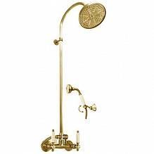 Смеситель для душа MORAVA RETRO MK581.5/3Z настенный золото