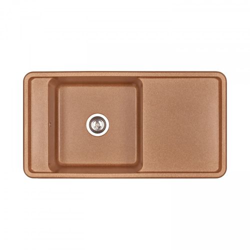 Кухонная мойка Aquaton Беллис 1A725132BS270 97х51 цвет коричневый