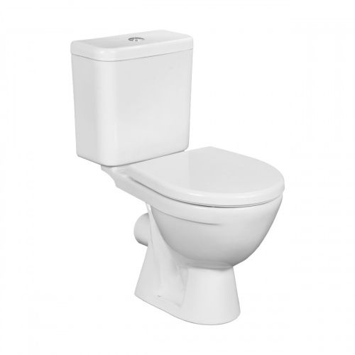 Унитаз-компакт напольный с бачком Jika Lyra plus 8263860002429 белый без сиденья каскадный смыв