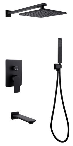 Душевая система ABBER AF8017B встраиваемая в стену