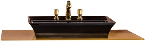 Столешница Armadi Art NeoArt 853-110-G 111х52 накладная цвет золото