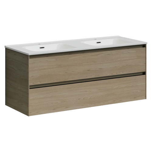 Тумба под раковину Sancos Cento CN120-2KE 119х45х50 подвесная цвет карпатская ель