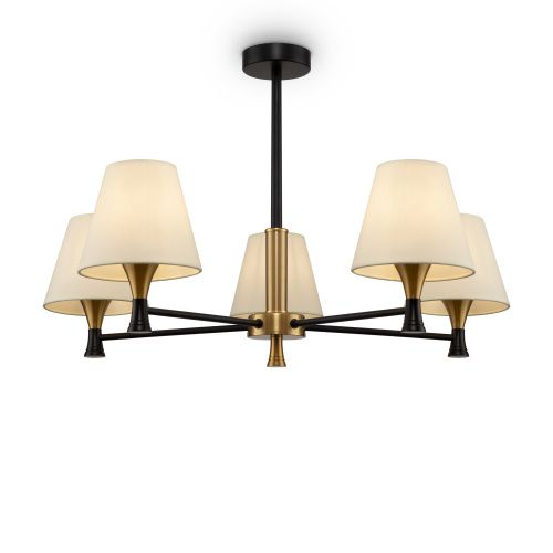 Люстра Freya Perfetto FR5098PL-05BBS 330x295x355 На штанге