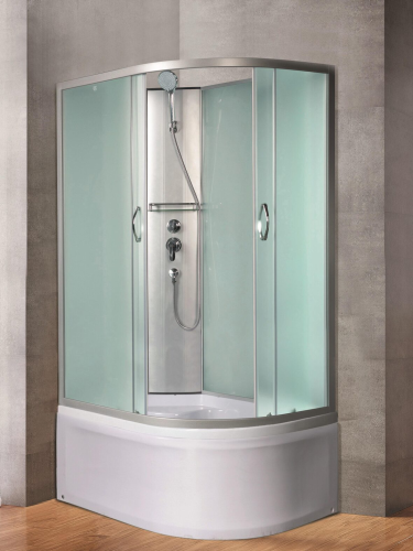 Душевая кабина River NARA Б/К XL 100/80/44 MT L -10000011840 100х80 асимметричная без крыши ориентация левая