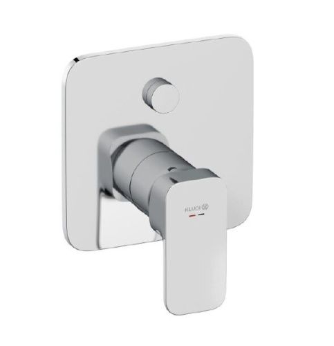 Смеситель Kludi Renon 427593975 настенный встраиваемый черный матовый