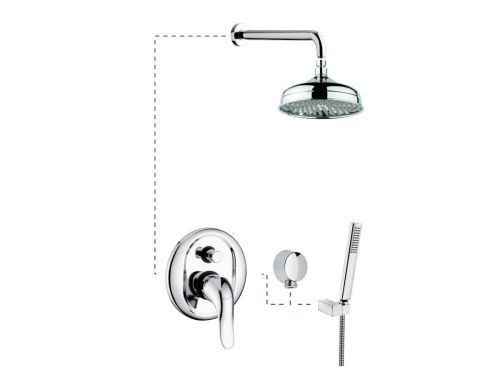 Душевой комплект Emmevi Duka 440CR встраиваемый