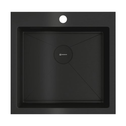 Кухонная мойка Omoikiri Akisame 4997013 51х51 цвет графит