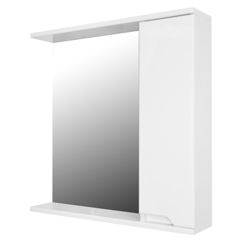 Зеркало-шкаф Loranto Палермо CS00090465 70х15х70 подвесной цвет белый