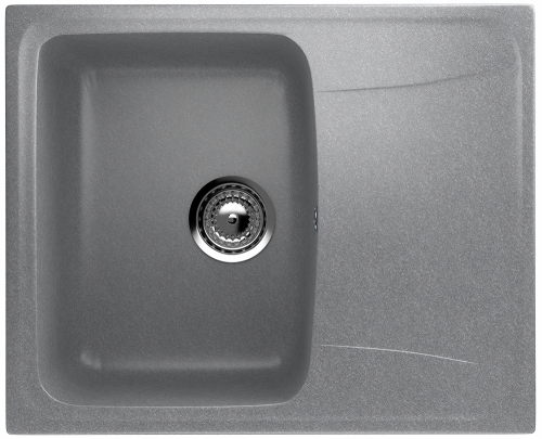 Кухонная мойка Ulgran Classic U-201-342 58х47 цвет графит