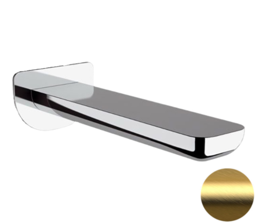 Излив Remer Infinity 91IBG настенный золото брашированное