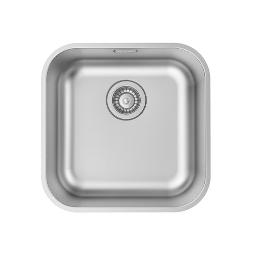 Кухонная мойка IDDIS Mate MAT44S0i77 45х45 цвет сатин поверхность матовая