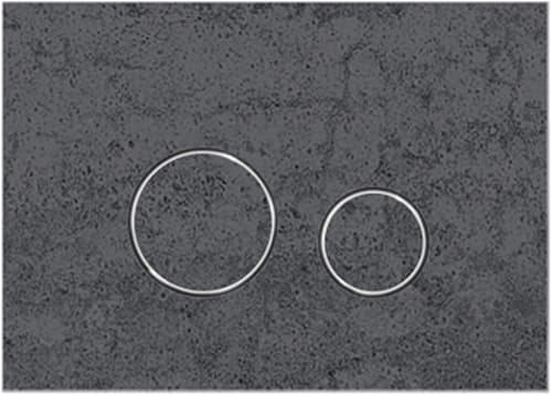 Клавиша смыва механическая KK POL Vitrum Grande V1 Orbis 350/PPK/419-00-03 цвет серый