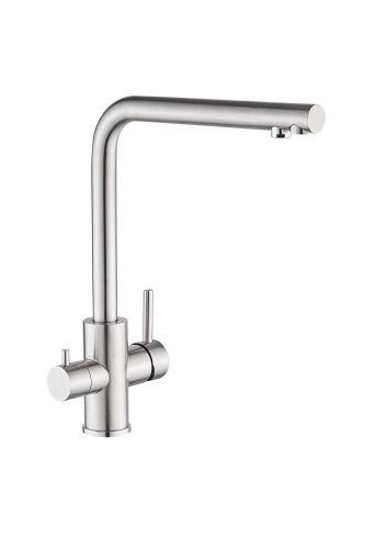 Смеситель для кухни Fmark FS0962L на мойку сатин