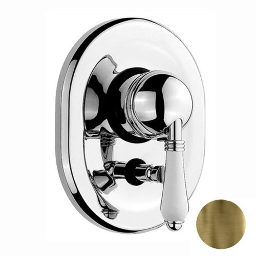 Смеситель для душа Nicolazzi Petit Mont Blanc 3460BZ76 встраиваемый в стену бронза (внешняя часть)