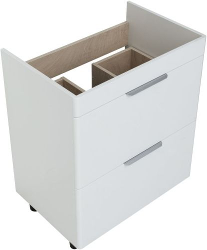 Тумба под раковину Aquanet Ирис new 00310153 71х48х83 напольная цвет белый