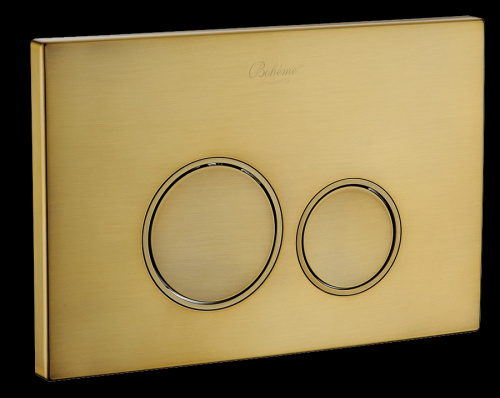 Клавиша смыва Boheme 657 бронза