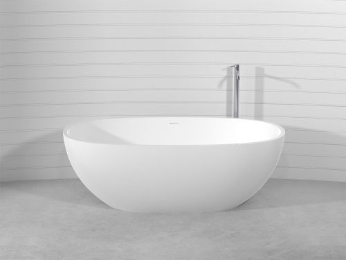 Ванна из искусственного камня Technova Ov VATO4 157х81 отдельностоящая овальная