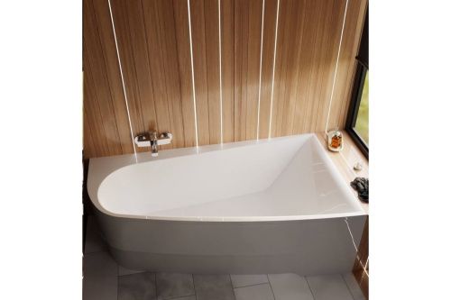 Ванна акриловая Vayer Boomerang Гл000010848 160х90 пристенная ассиметричная