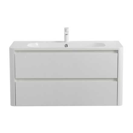 Тумба под раковину Cezares RELAX RELAX-1000-2C-SO-BL 100х48х50 подвесная цвет белый