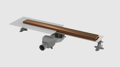 Душевой лоток Boheme Premium Linear 982-80-BRB