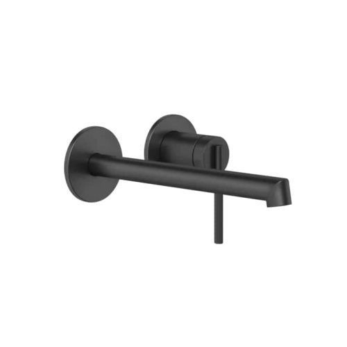 Смеситель для раковины Gessi Ingranaggio 63583#299 встраиваемый в стену черный (внешняя часть)