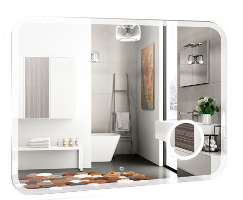 Зеркало в ванную Эстет Эльза ФР-00002157 92х69 цвет белый