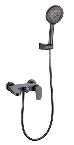 Смеситель Boheme Spectre 453-GM настенный графит