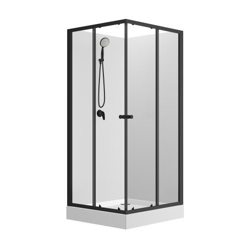 Душевая кабина Loranto NEO CS-21801-100 100х100 квадратная без крыши ориентация универсальная
