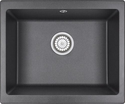 Кухонная мойка Granula 5551, ГРАФИТ 55х46 цвет графит поверхность матовая