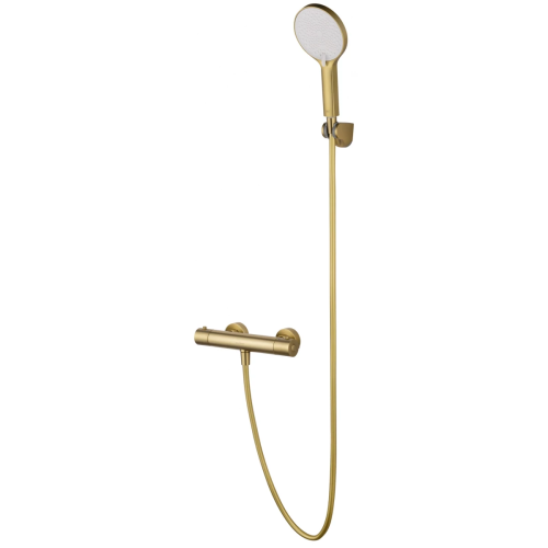 Смеситель для душа Wonzon & Woghand Inn WW-B2065-A-BG настенный золото с термостатом