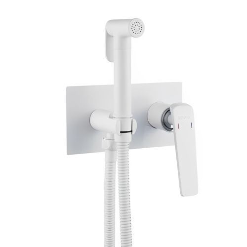 Гигиенический душ со смесителем Shevanik S8005F белый