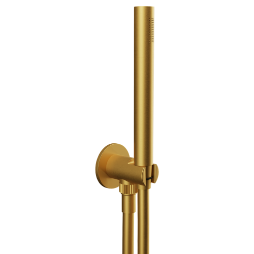 Душевой гарнитур Daniel A546435DP настенныйу золото брашированное