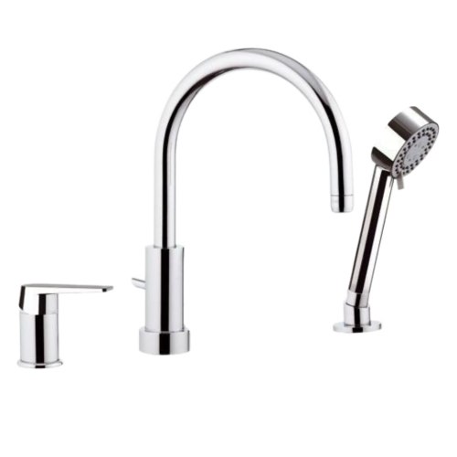 Смеситель Remer Dream D07 на борт ванны хром