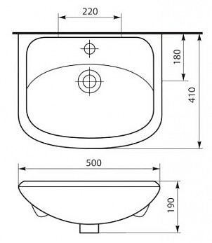 Тумба под раковину Misty Уют Э-Уют01050-01Пр 48х29х69 напольная - фото 5