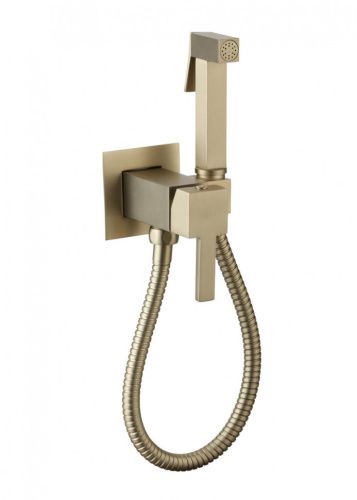 Гигиенический душ со смесителем Ceramalux KBS/006 бронза